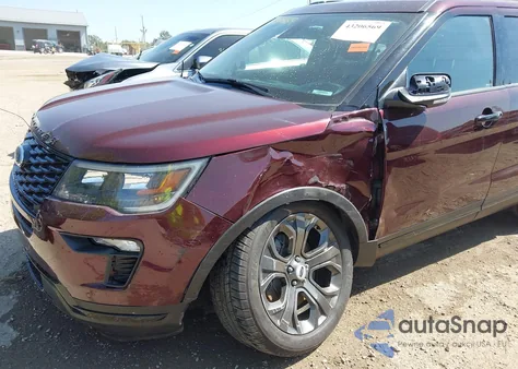 2018 Ford Explorer Sport from USA, damaged, VIN 1FM5K8GT1JGA53597